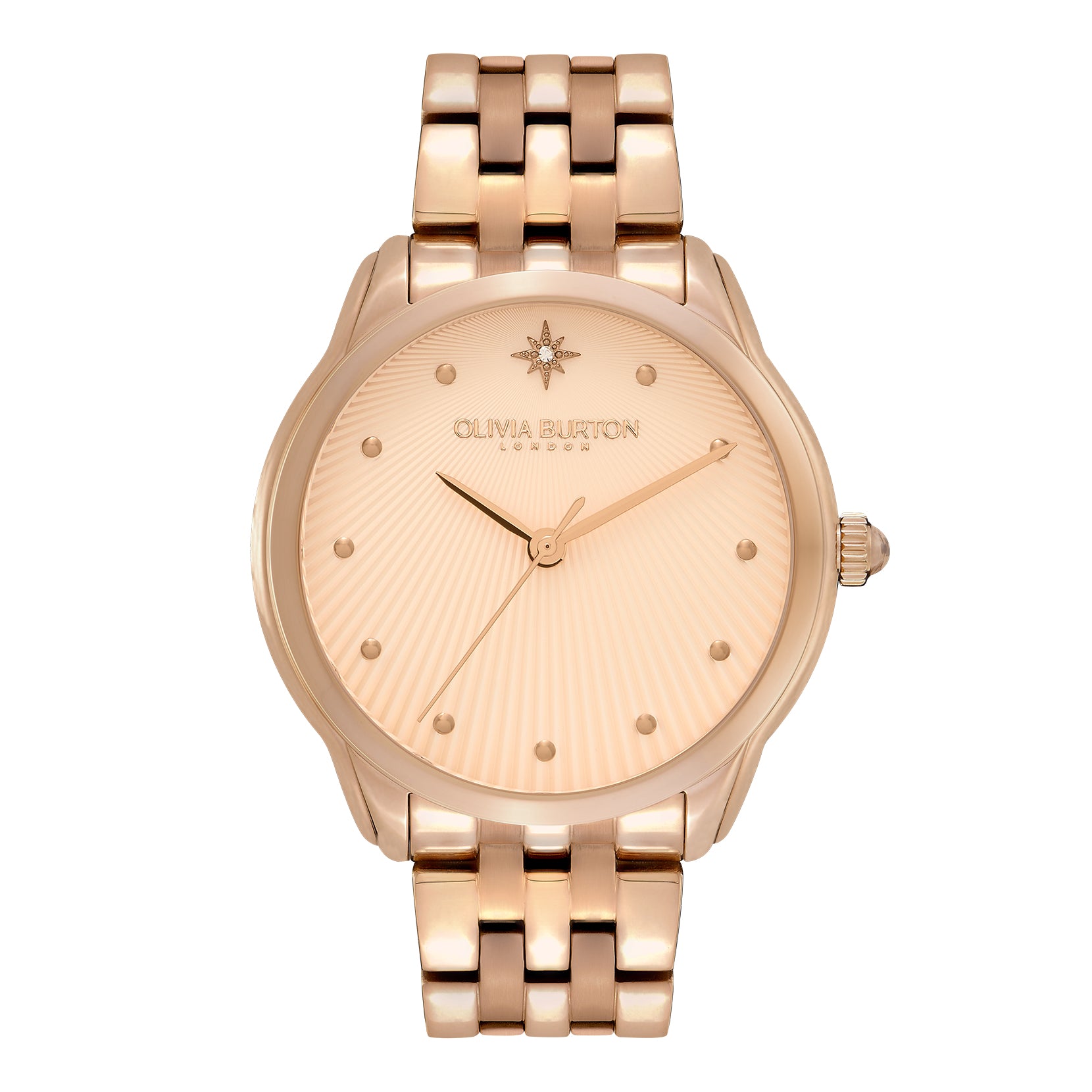 Olivia Burton Starlight Carnation Gold Bracelet Watch