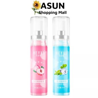 Xịt Thơm Miệng Heyxi 20ml Thơm Mát, Kháng Khuẩn Vị Đào/Bạc Hà