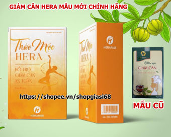 Giảm cân Hera Plus chính hãng - Thảo mộc Hera hỗ trợ giảm cân an toàn
