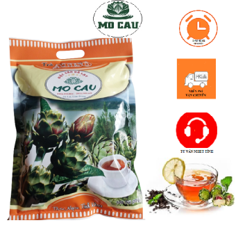 Trà atiso túi lọc 200gr/ 100 túi lọc, trà hoa atiso, mát gan, lợi tiểu.