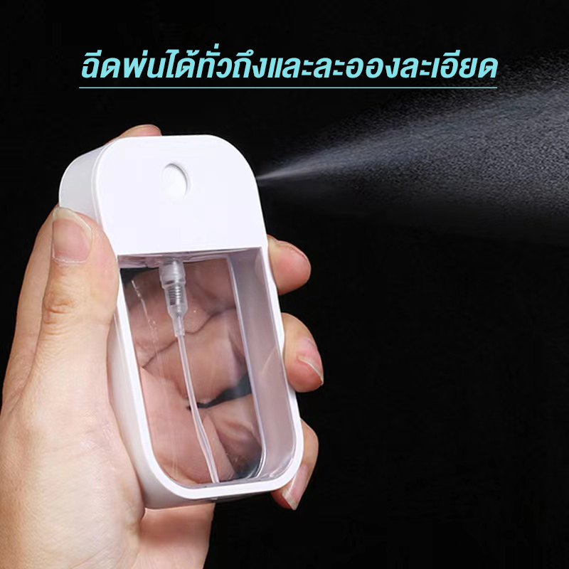 ตลับสเปรย์เปล่าขนาด 50 ML 45ML 30MLพร้อมเคสตลับแอลกอฮอล์ ราคา 39 บาท*ส่งฟรี