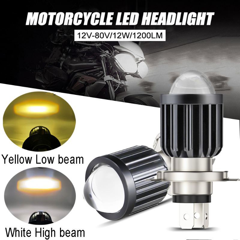 Auto LED Light Motorcycle H4/P15D 9W LED Csp Motorcycle Headlight Bulb  1200lm 6500K Hi/Lo Beam Light - China Motorcycle LED Headlight, LED  Motorcycle Light