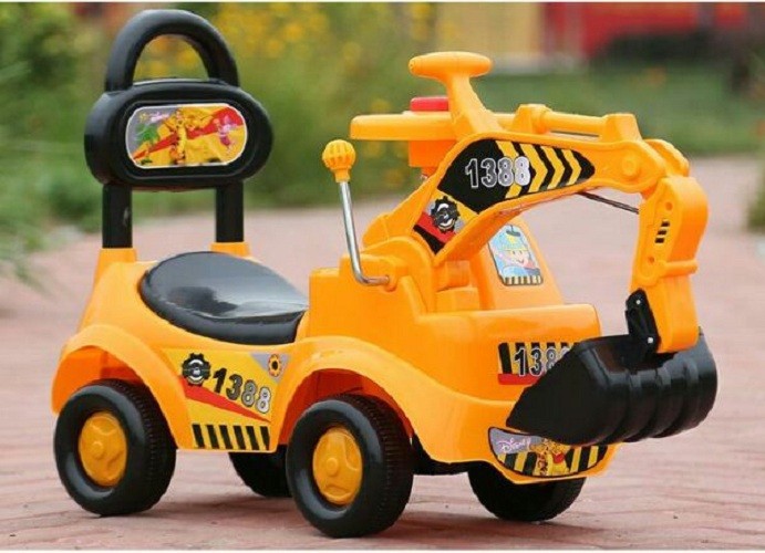 - Xe cẩu chòi cho bé đáng yêu
