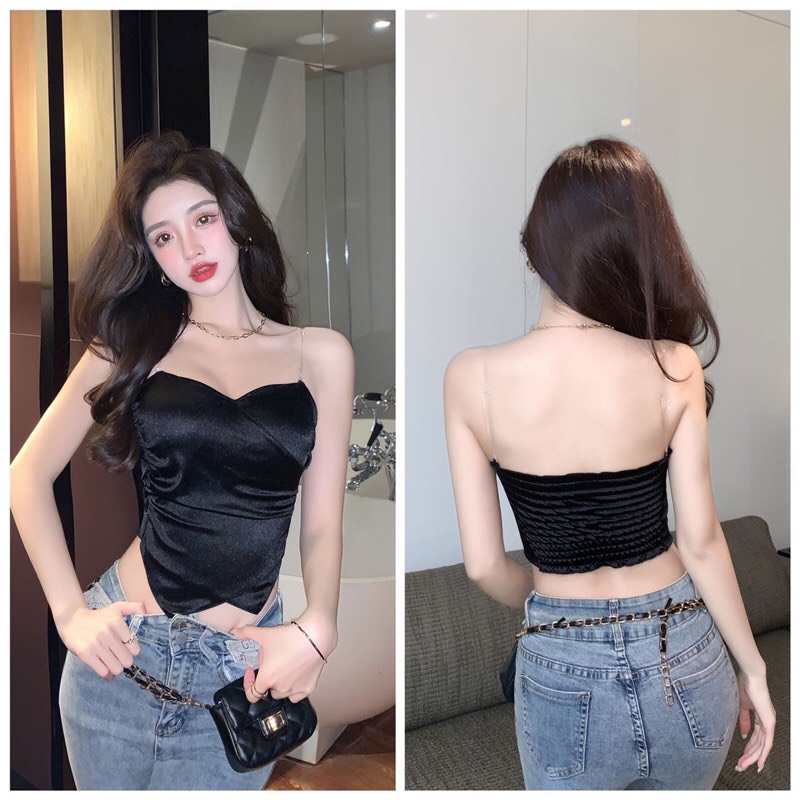 Áo bra lụa dây trong cao cấp 40-60kg