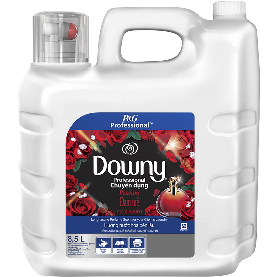 Nước xả vải downy hương đam mê can 8.5l