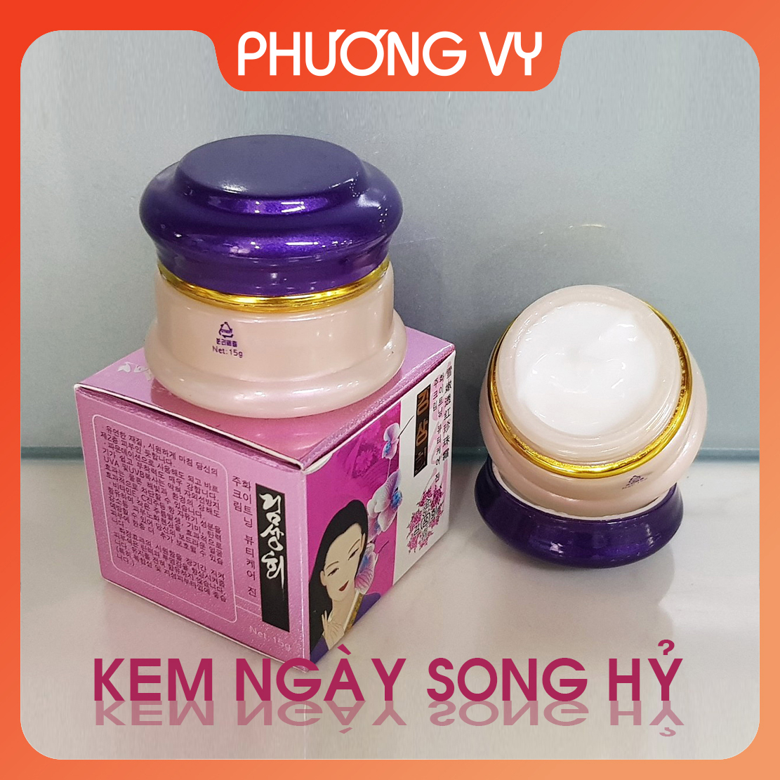 [CHÍNH HÃNG] Kem ngày Song Hỷ, giúp dưỡng trắng da và mờ nám tàn nhang, kem nám, mỹ phẩm Song Hỷ.