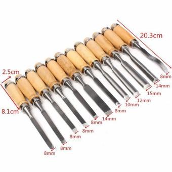 Bộ đục gỗ 12 món - Đồ nghề chạm khắc gỗ dành cho thợ mộc, thợ điêu khắc .