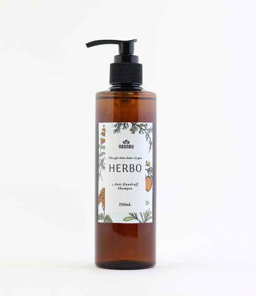 Dầu gội trị gàu Herbo - Combo trị gàu