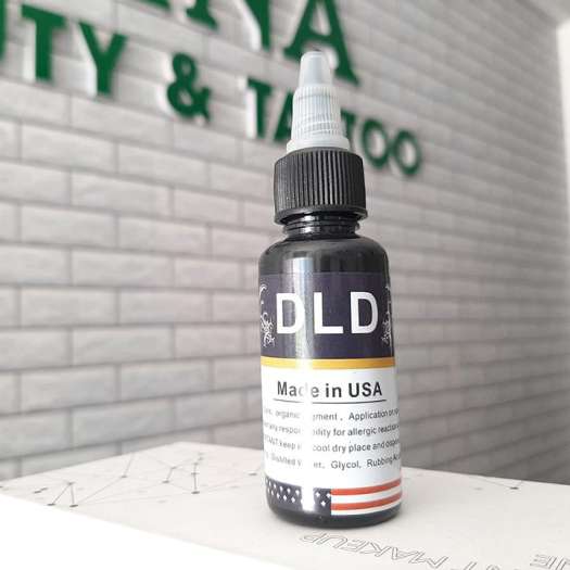 MỰC XĂM HÌNH DLD USA TRUE BLACK