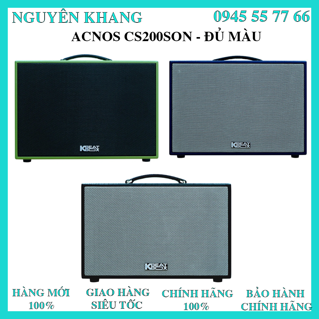 Loa Karaoke mini xách tay ACNOS CS200SON