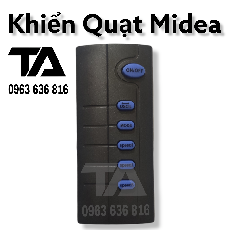 ( Chính Hãng ) Điều Khiển Quạt Midea | Remote quạt Midea mới chính hãng