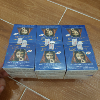 Lốc 12 KEM LISE JAPAN TRẮNG DA 3 IN 1 - KEM MỤN NÁM TRẮNG DA LISE JAPAN 18G - KEM LISE CÔ GÁI ẤN ĐỘ