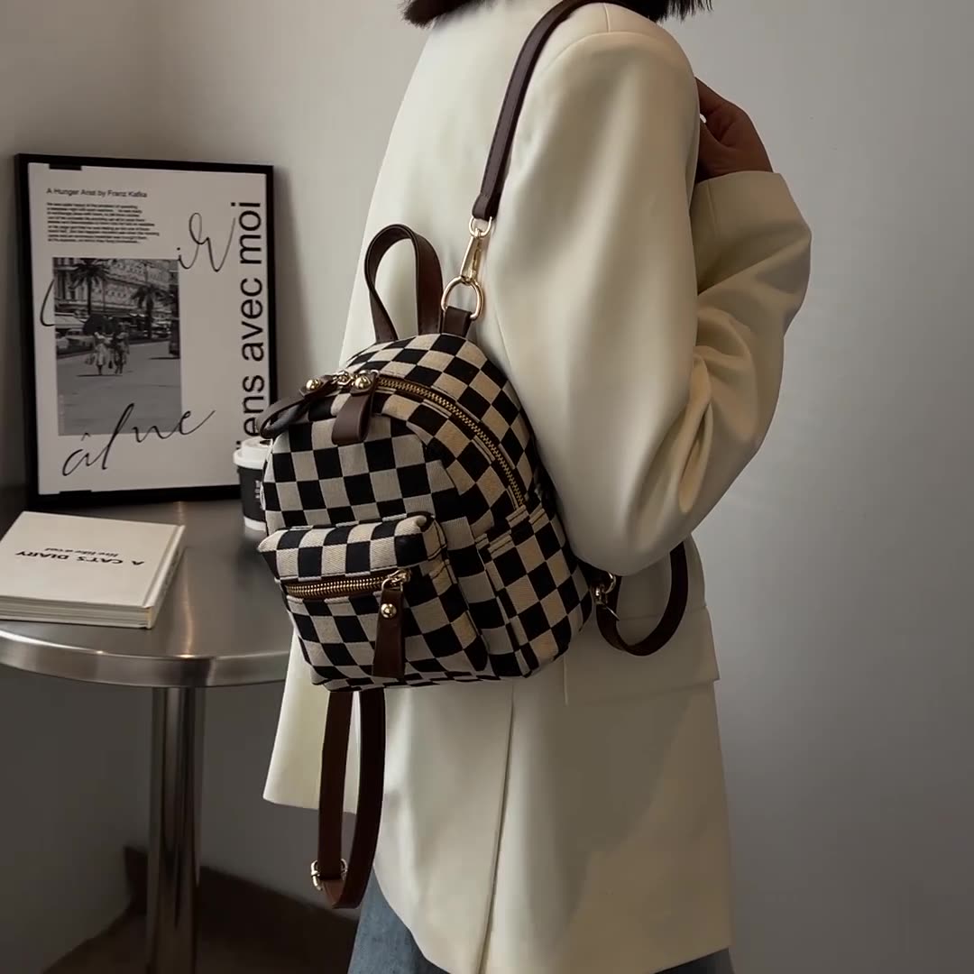 Balo Du Lịch Mini Đi Chơi Nữ Da Mềm_BL011