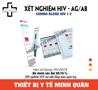 Test xét nghiệm HIV Combo Alere ( phát hiện HIV sau 14 ngày có nguy cơ )