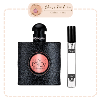 Mẫu nước hoa nữ black opium chai chiết 10ml
