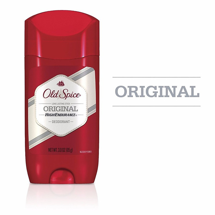 Lăn Khử Mùi Nam Old Spice Original High Endurance Chính Hãng Mỹ (85g), Khử Mùi Cơ Thể Hương Nguyên Bản Cổ Điển