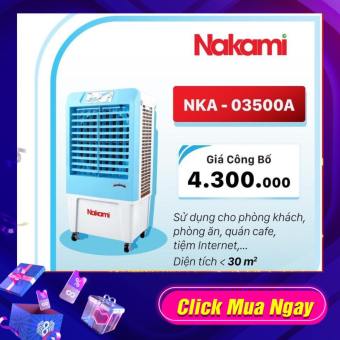 Quạt điều hòa, hơi nước, làm mát không khí NAKAMI 03500A ( Nút Cơ )