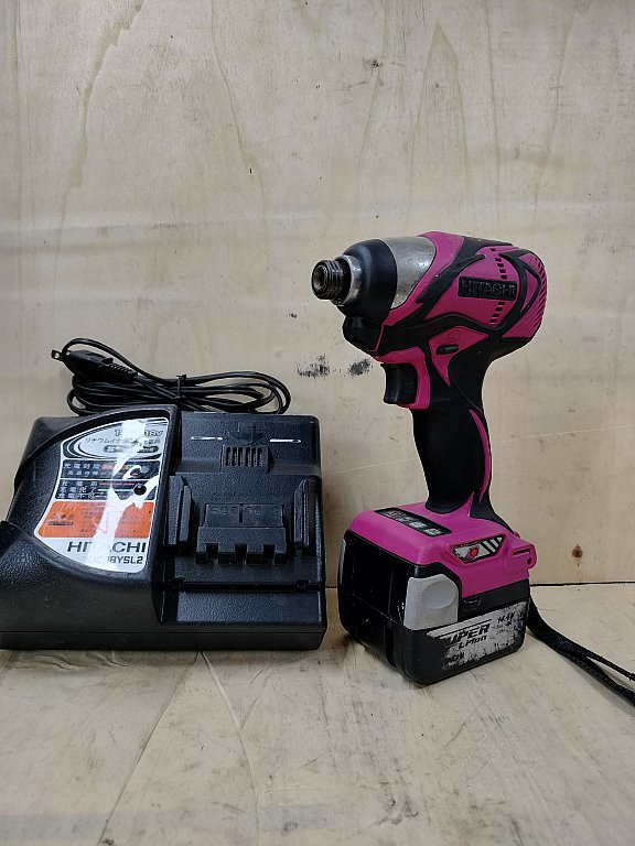 Máy bắn vít hitachi 14.4v không chổi than nội địa nhật - 4 cấp chỉnh lực - pin đóng mới 100%