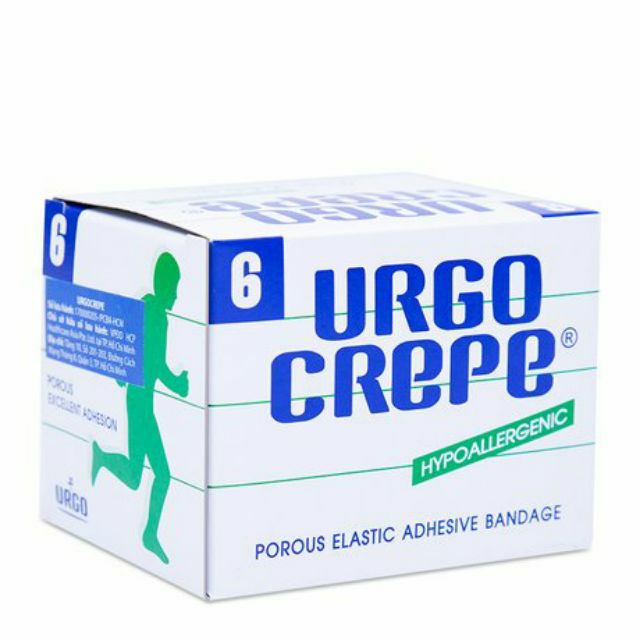 Băng keo thun co giãn Urgo Crepe các cỡ 6 8 10