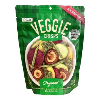 Veggie Crisps Original  Củ quả sấy giòn ăn liền mix