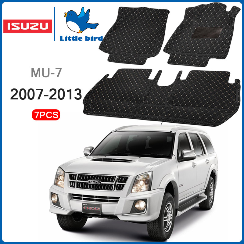 Little Bird พรมปูพื้นรถยนต์ โรงงานผลิตของไทย Isuzu Mu7 2007-2013 MU-7 การรับประกันคืนสินค้าภายใน7วัน พรมรถยนต์ ราคา 2,799 บาท*ส่งฟรี