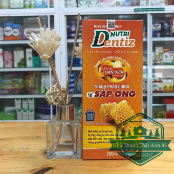 DUNG DỊCH  NHA KHOA NUTRIDENTIZ 250ML