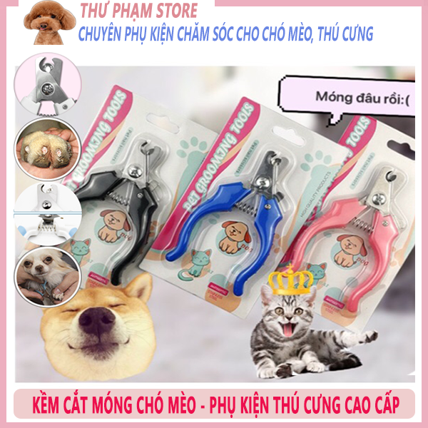 Bộ Kềm Cắt Móng cho Chó Mèo - Kìm Bấm Móng làm Đẹp Chó Mèo - Phụ Kiện Chăm Sóc Thú Cưng