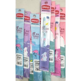 Ruột bút mực xóa được mực xanh ngòi 0.38mm (5 cái) HY-357