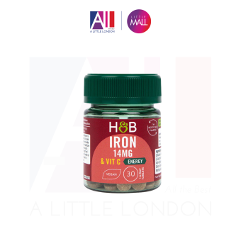 Viên tăng cường đề kháng Holland & Barrett Iron and Vitamin C (Bill Anh)