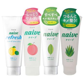 Sữa rửa mặt naive kracie Naive 143g Nhật