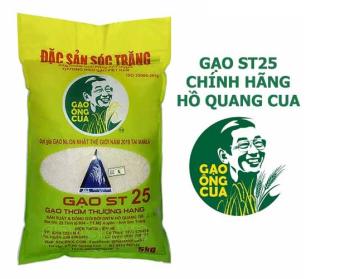 Gạo ST25 Ông Cua đặc sản Sóc Trăng (bao 5kg)