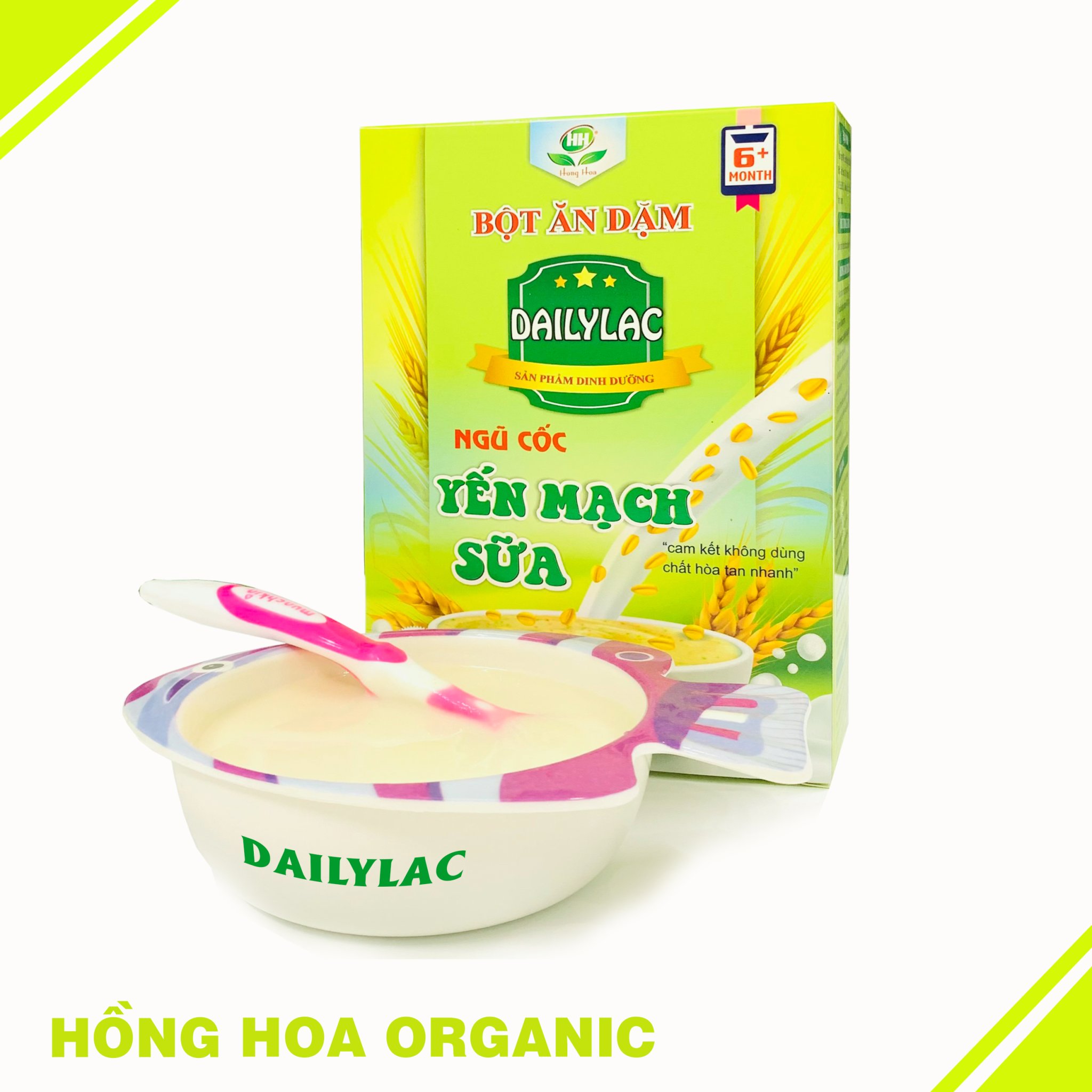 Bột ăn dặm ngũ cốc yến mạch sữa DAILYLAC