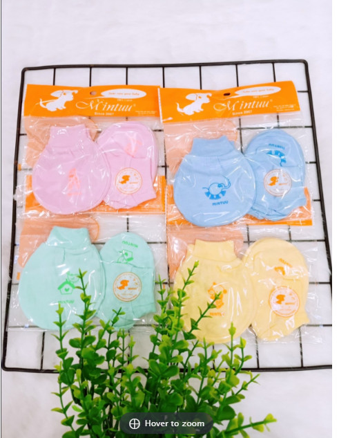 Bộ bao tay + bao chân mintu chính hãng