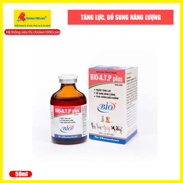 Thuốc thú y atp plus bio siêu tăng trưởng chai 50ml