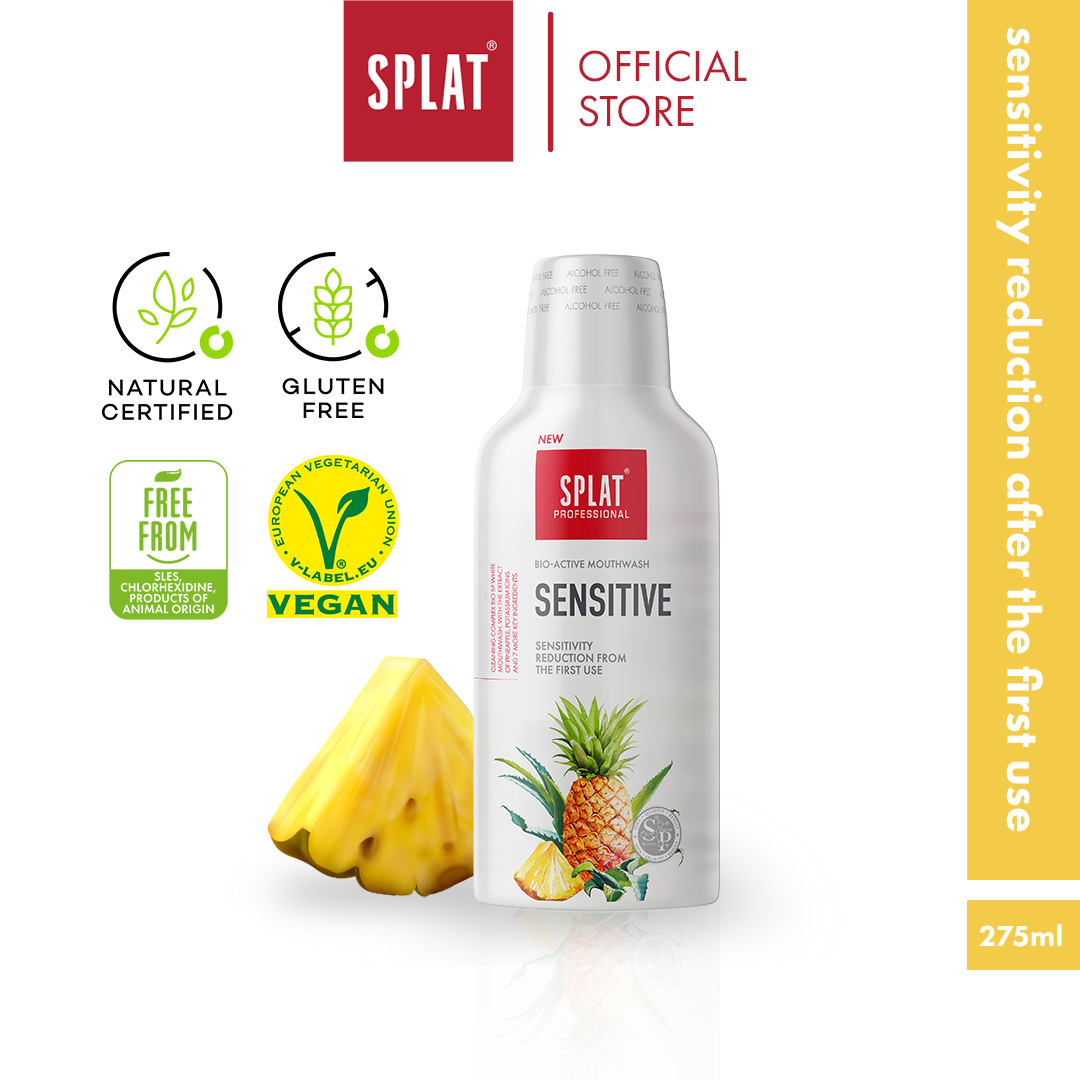 Gambar SPLAT Professional Series Sensitive Mouthwash [275ml] EXP 2024