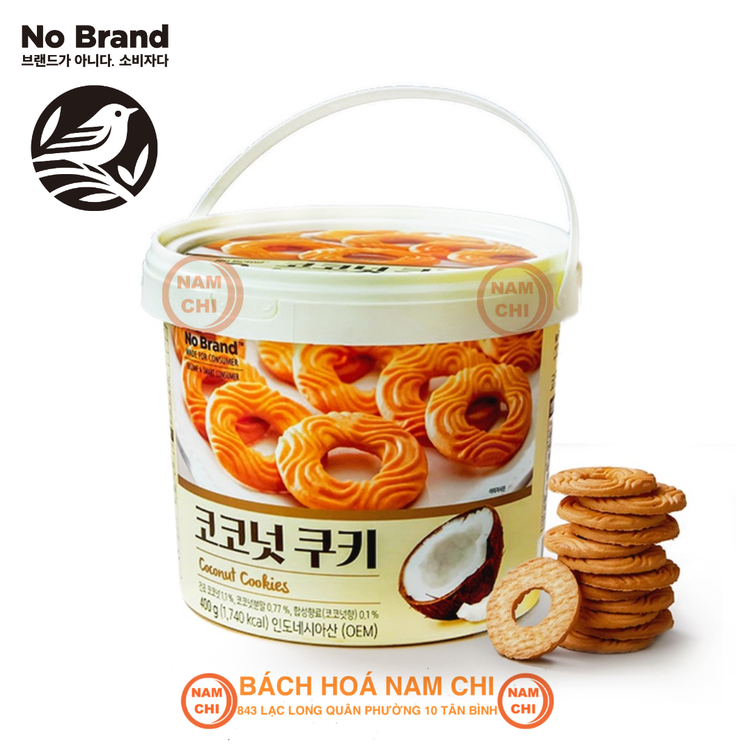 Korean Chocochip No Brand Bucket Biscuits 400g - Emart VN