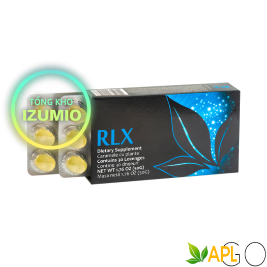 RLX – Viên ngậm giảm stress giúp ngủ ngon APLGO - Date 2023