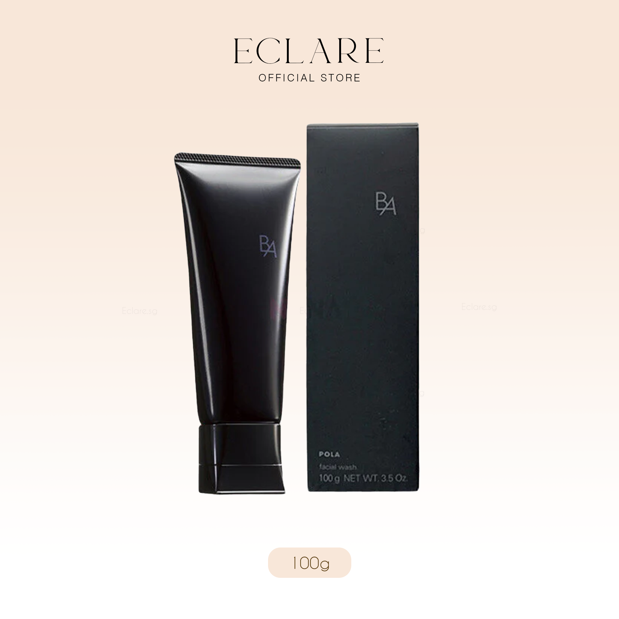 POLA BA facial wash 100g2本 Pola B.A Wash Facial Wash 100G - Made In Japan, Anti-Age Cleanser