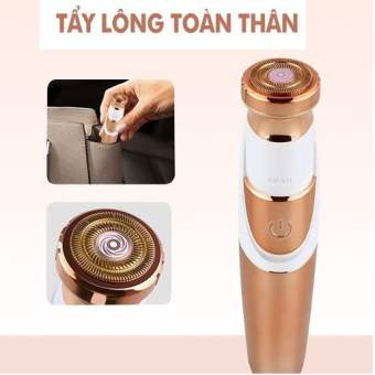 MÁY CẠO LÔNG TOÀN THÂN ĐA NĂNG KM 577, KM 1012 [ Máy tẩy lông Máy triệt lông cạo lông nách cạo lông mu tẩy lông bikini cạo lông tay chân..]