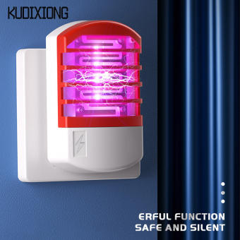 Kudixiong đèn muỗi bay đèn nhà hàng với muỗi trong nhà Đèn bắt muỗi điện đèn muỗi Plug-in điện giật diệt muỗi