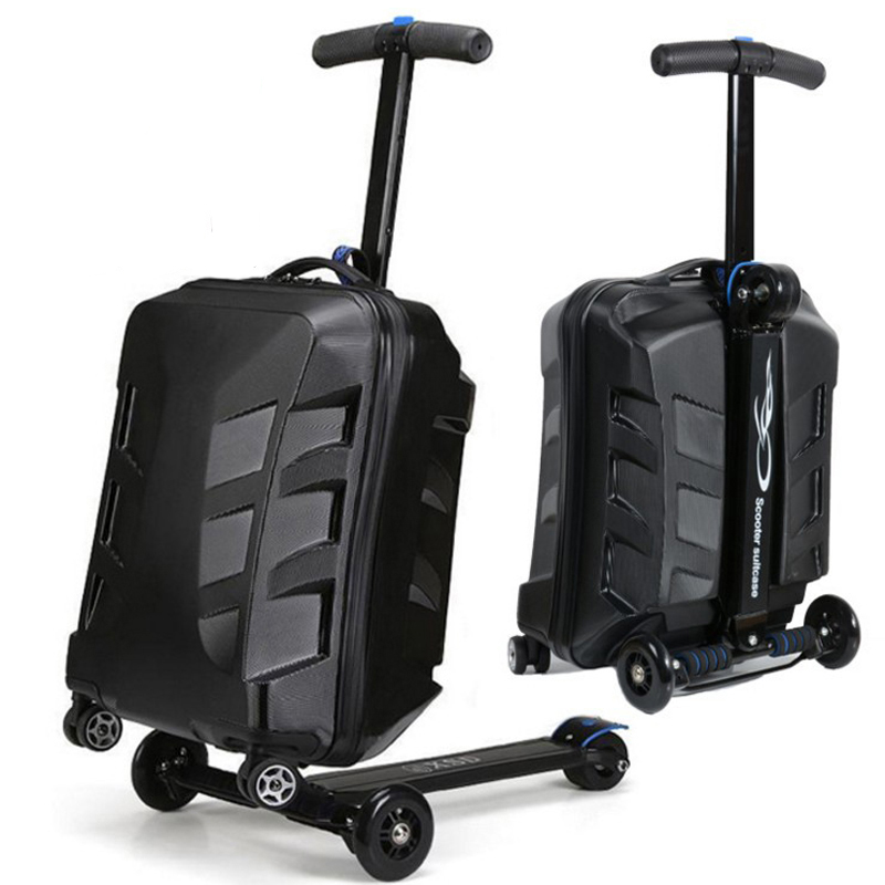 21 inch rolling suitcase