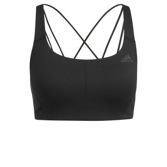 adidas Tập luyện Áo Bra Medium Support CoreFlow Nữ Đen HE9062