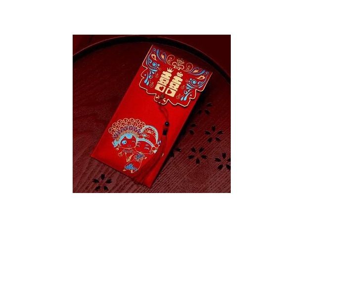 结婚红包Married Red Envelope Angpao Happy Marriage Wedding Dinner Marriage Day Happy Wedding 结婚喜酒喜宴婚宴红包结婚囍字福字通用大吉利