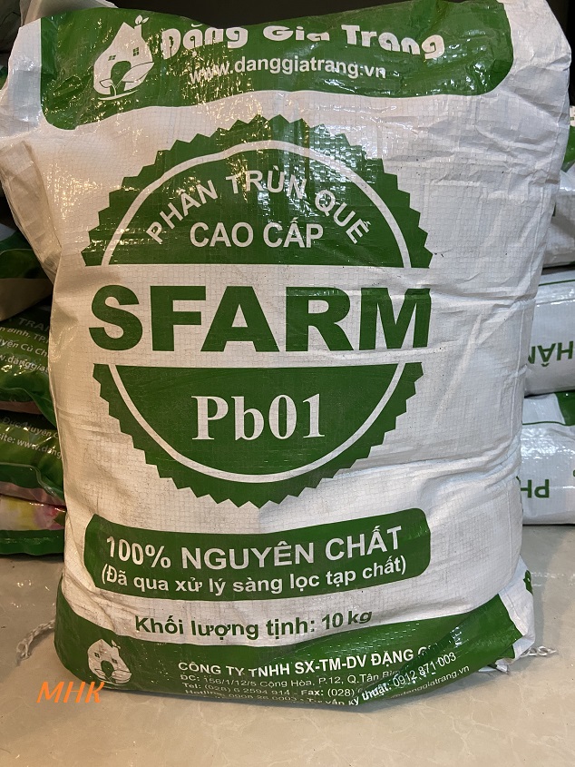 Phân trùn quế sfarm pb01 bao 10kg