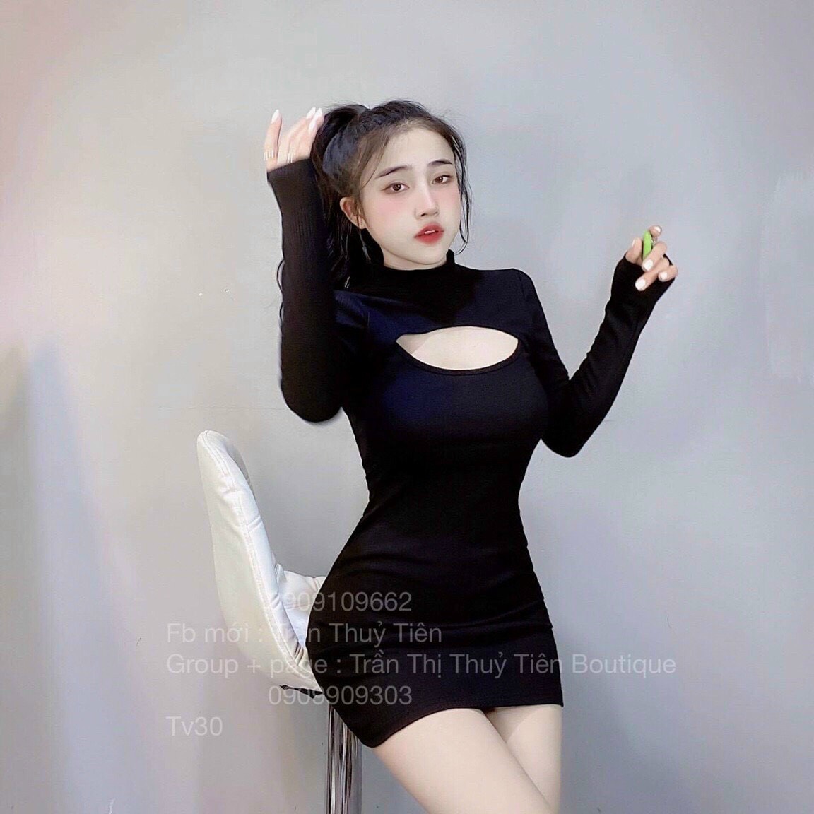 [ Voucher 50k Freeship Max 0 đồng toàn quốc ] ĐẦM BODY ÔM TAY DÀI, ĐẦM BODYCON CHẤT THUN CO GIÃN, ĐẦM ĐI TIỆC QUYẾN RŨ ÔM BODY, VÁY ÔM TÔN DÁNG