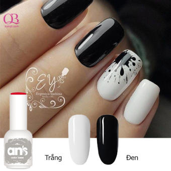 Sơn gel ANS cao cấp trắng - đen