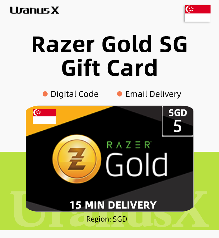 100 Razer Gold Card | Direct Top-Up Pin Code Email & Chat Delivery