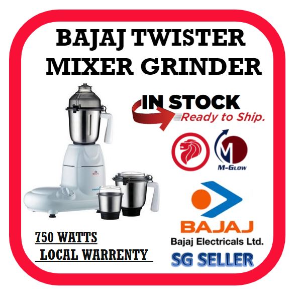 bajaj bravo 3 jar mixer grinder