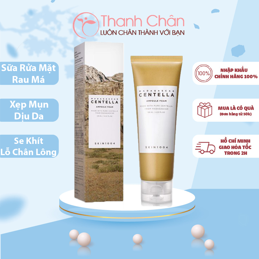 Sữa Rữa Mặt Skin1004 Madagascar Centella Ampoule Foam