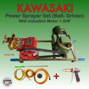 KAWASAKI Power Sprayer w/ Induction Motor 1.5HP